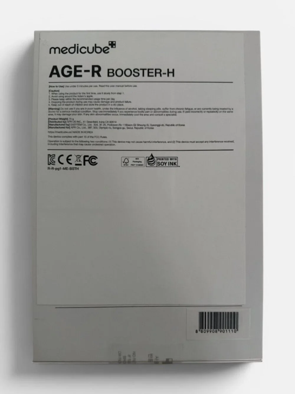 Medicube Age-R Booster-H device